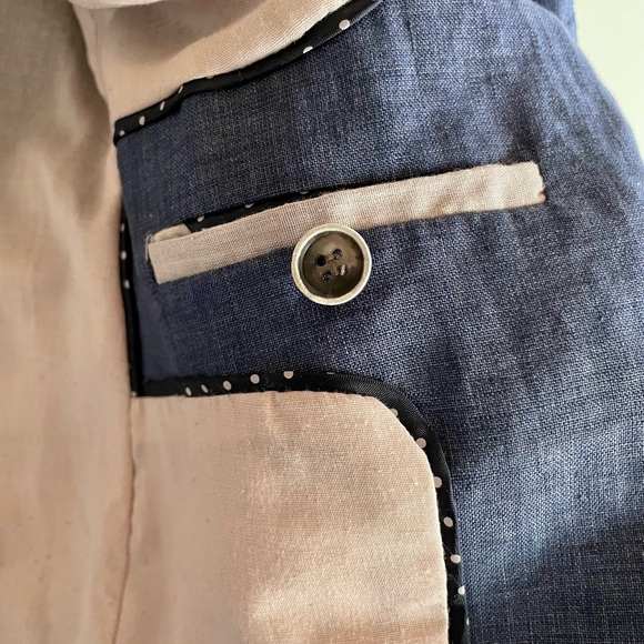 Zara Chambray Blazer - Picture 7 of 7